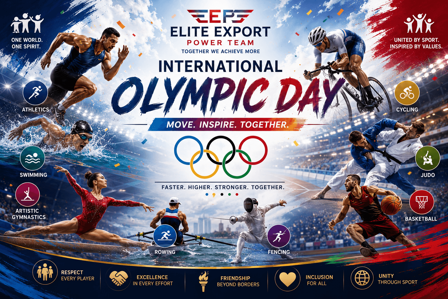 EEPT Referral Focus Day – International Olympic Day